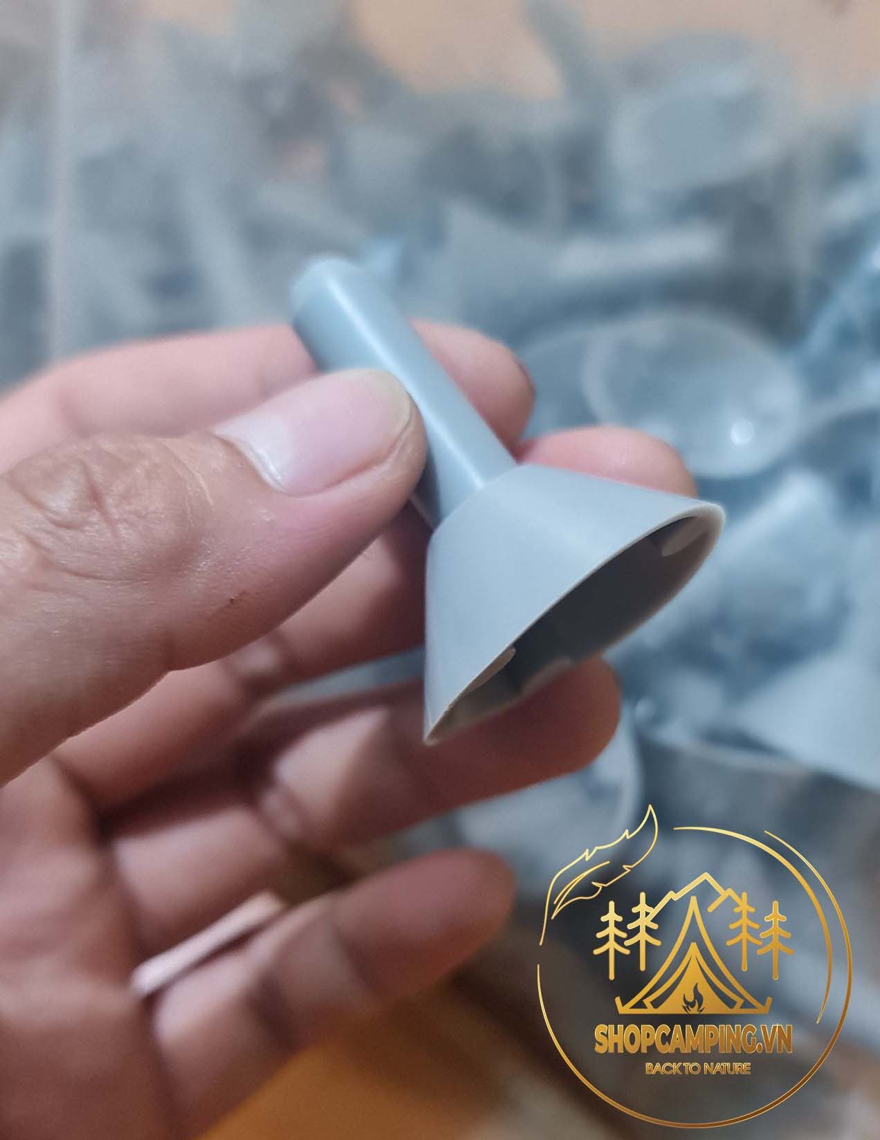 Nút chụp trụ chống tăng/tarp, chụp giữ dây trụ tăng cắm trại ( Set 5 Cái )