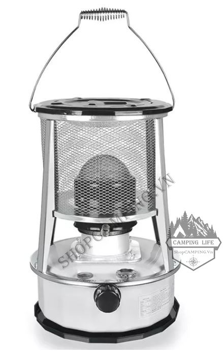 Bếp sưởi dầu kèm túi đựng, Đầu đốt bằng thép không gỉ di động gọn nhẹ dành cho cắm trại dã ngoại
