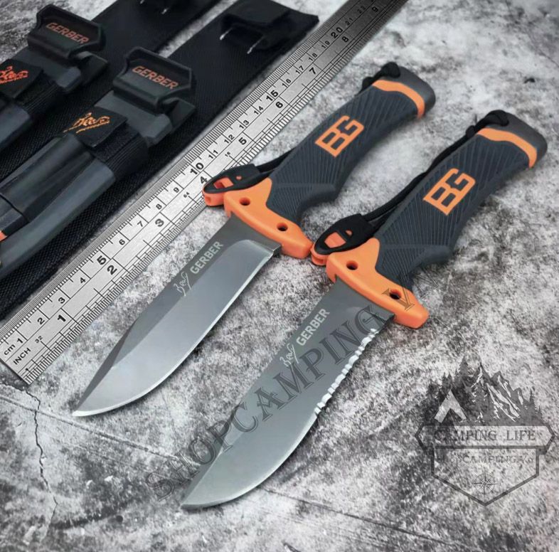 Dao phượt sinh tồn, dao đa năng Gerber Bear Grylls