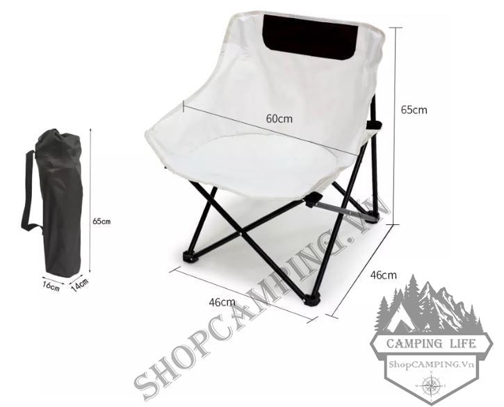 Ghế xếp du lịch gấp gọn, ghế cắm trại dã ngoại