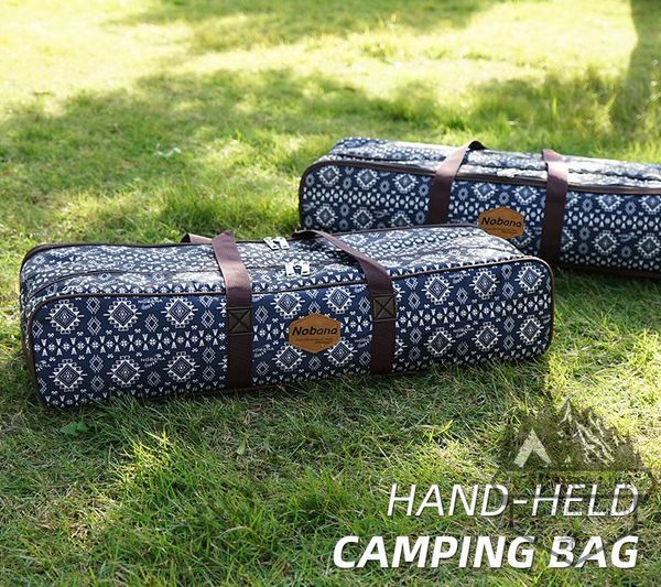  Túi trống, túi đựng đồ gấp gọn Nobana dành cho cắm trại dã ngoại 