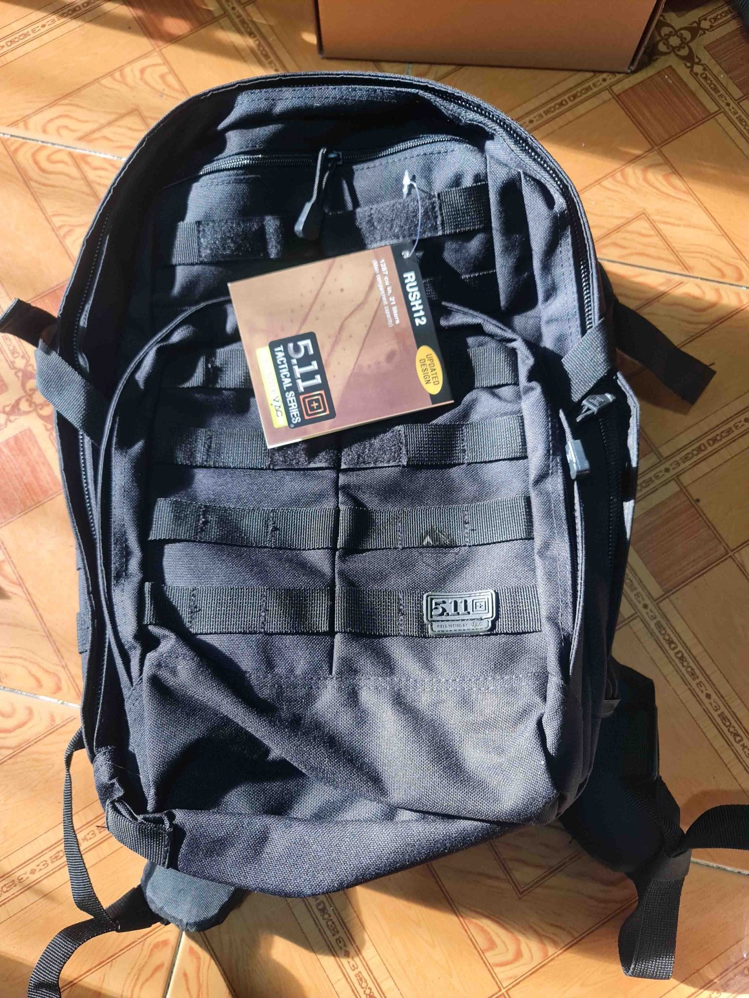 Balo leo núi Jack Wolfskin, Túi trống Y3, dành choTrekking cắm trại