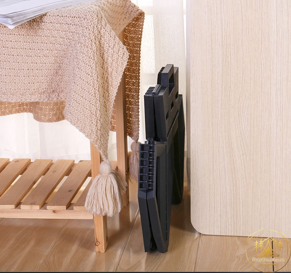 Ghế nhựa gấp gọn, ghế xếp mini chịu lực cao, ghế đẩu gấp gọn trong nhà, du lịch, cắm trại dã ngoại