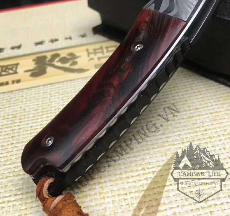 Dao xếp đa năng Mini Damascus