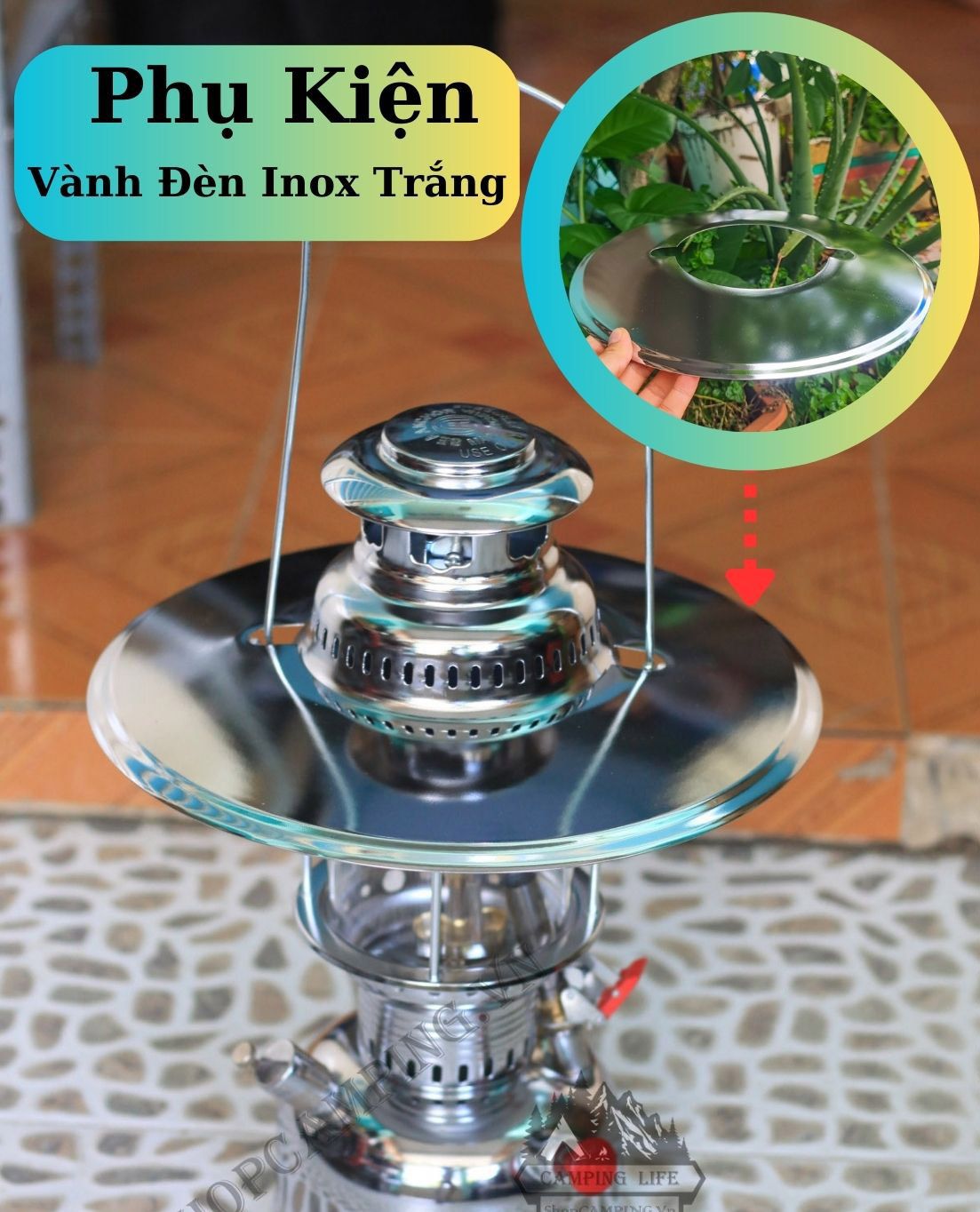 PHỤ KIỆN của đèn măng xông,Kính đèn Anchor (KHÔNG BAO GỒM ĐÈN).
