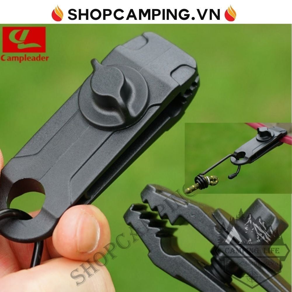 Kẹp nhựa ABS giữ tấm bạt lều cắm trại, kẹp cố định tăng lều bạt dã ngoại, phượt