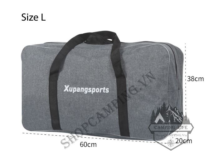 Túi trống đựng đồ, túi đựng bộ bàn ghế Xupangsports dung tích lớn