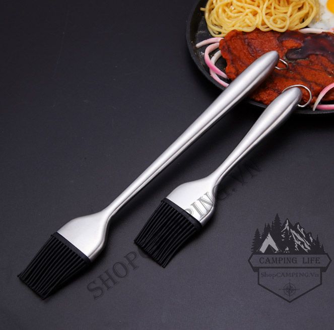 Chổi quét đồ dầu ăn, đồ nướng inox 304 - 20cm 64g