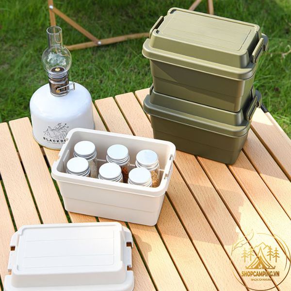  Hộp Đựng Đồ Nướng BBQ , Hộp Đựng Gia Vị Mini Tiện Lợi Cho Dã Ngoại Cắm Trại Ngoài Trời 