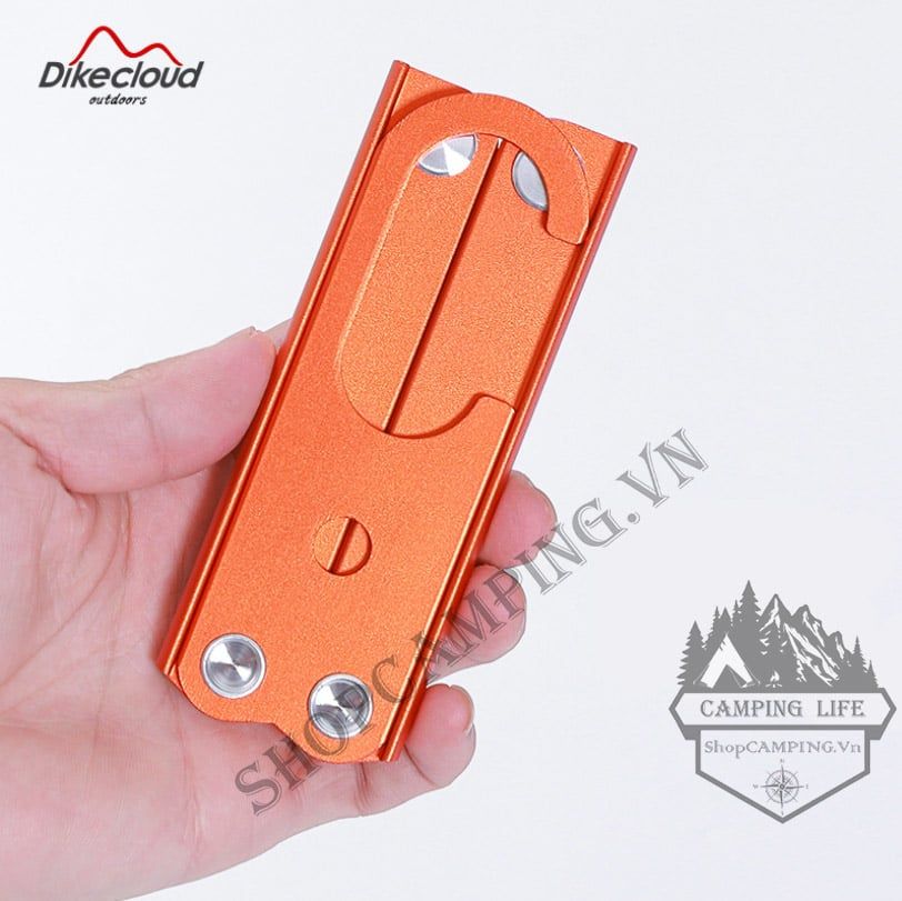 Móc treo đồ hợp kim nhôm có thể gấp gọn 2 cấp tiện lợi