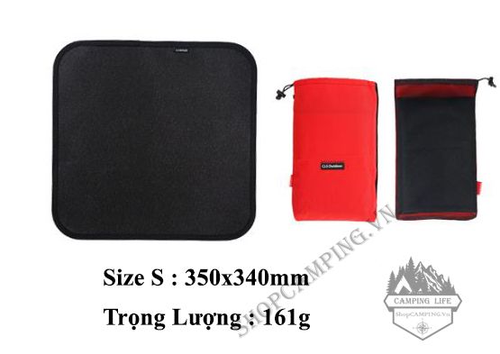 Thảm chống cháy cỏ sợi thủy tinh phủ silicon CLS, tấm thảm chịu nhiệt cao nấu nướng, cắm trại