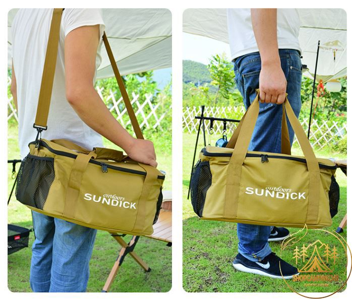 Túi đựng đồ Sundick, túi đựng đồ gấp gọn dành cho cắm trại dã ngoại (Size 40*27*20cm)