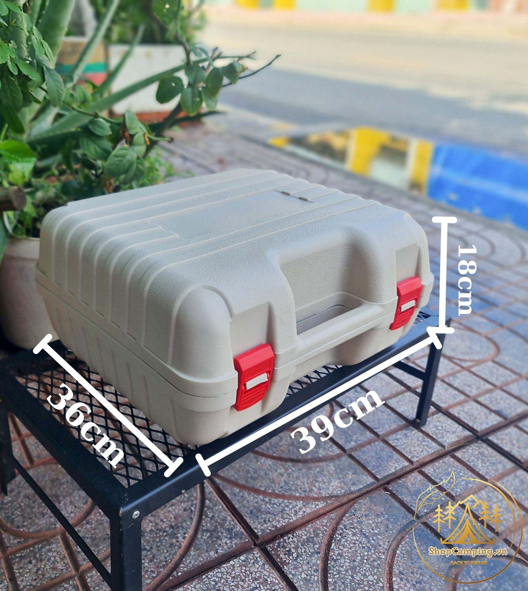 Hộp đựng bếp ga, Bình ga mini, Hộp bảo quản bếp ga di dộng cho dã ngoại