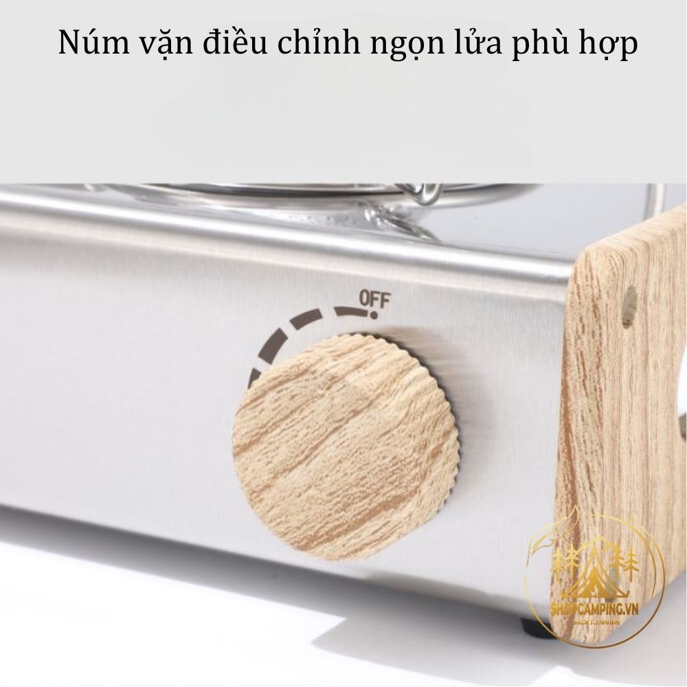 Bếp gas mini dã ngoại phong cách Hàn Quốc