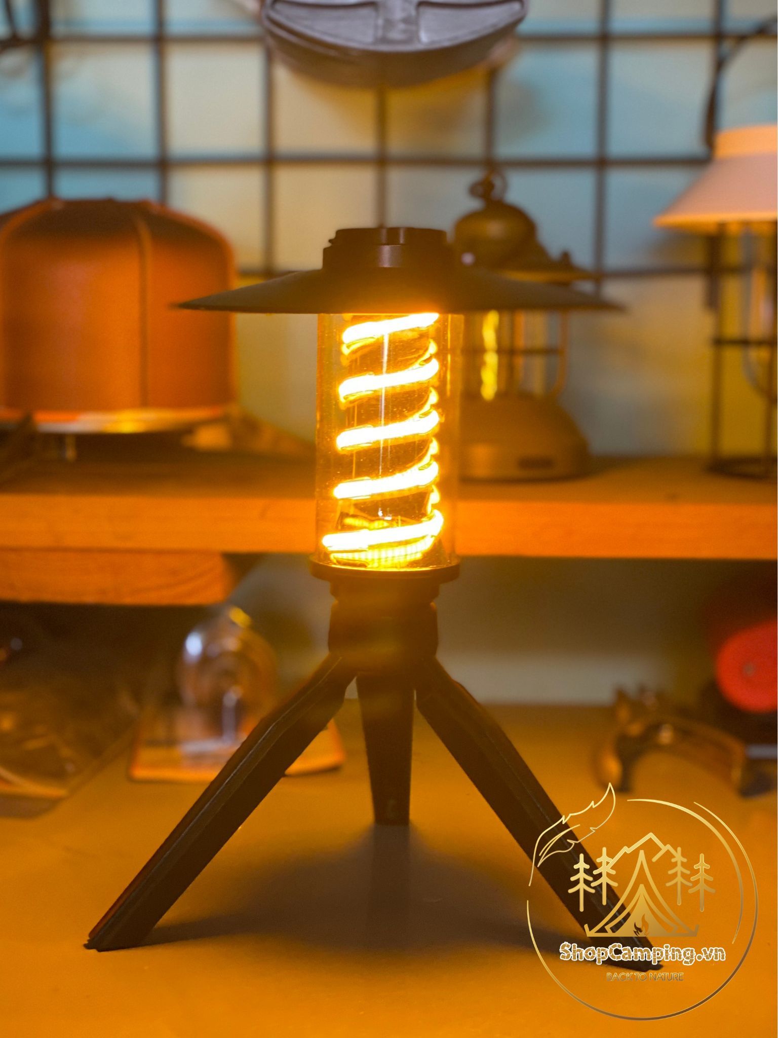 Đèn treo lều mini tiện dụng, đèn led cắm trại, dã ngoại
