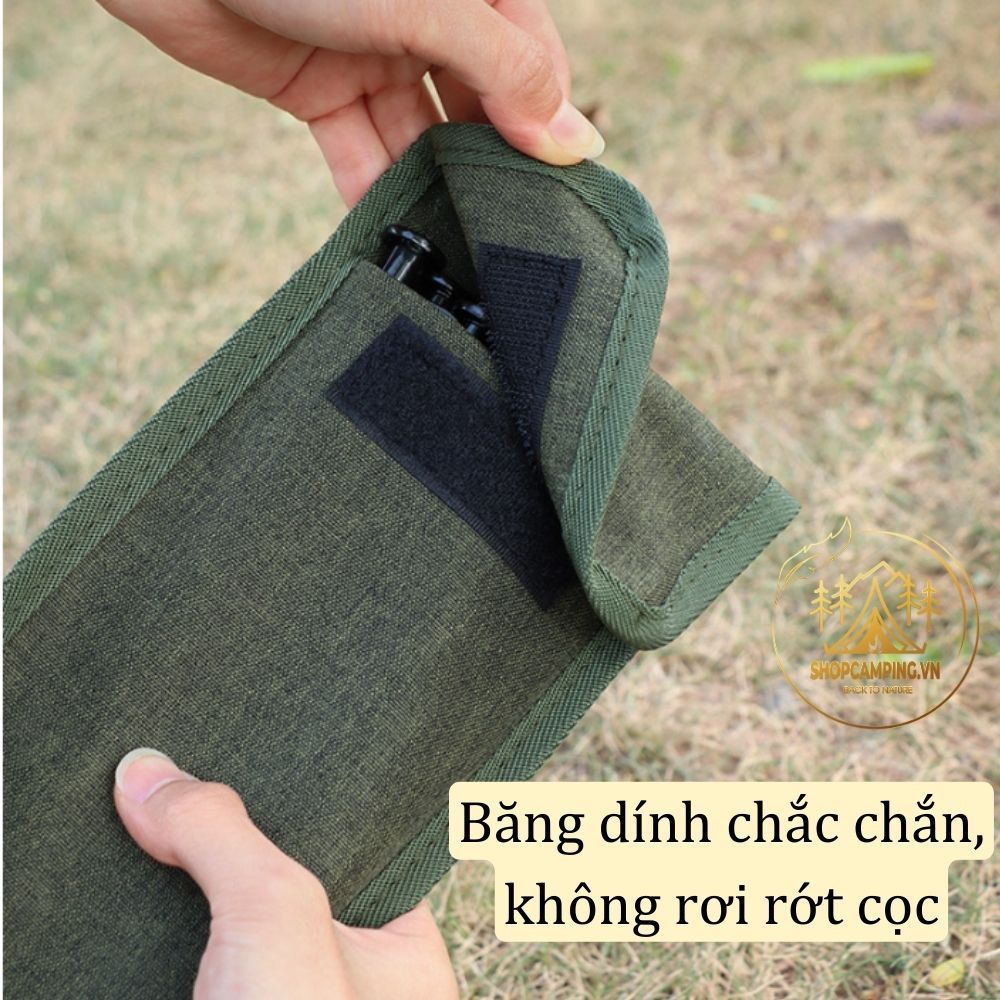 Túi đựng cọc ghim lều cắm trại, dã ngoại