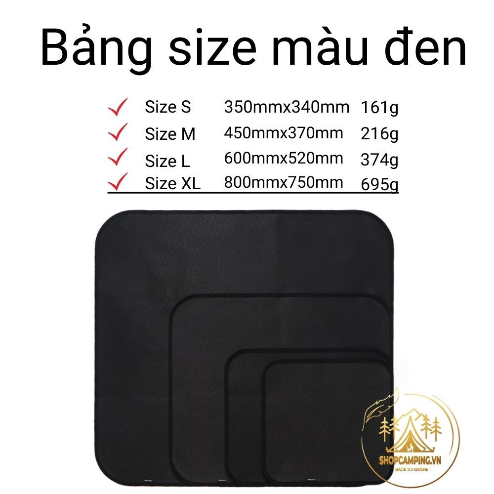 Thảm chống cháy cỏ sợi thủy tinh phủ silicon CLS, tấm thảm chịu nhiệt cao nấu nướng, cắm trại