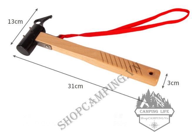 Búa Campleader Đóng Đinh Lều Cắm Trại Bằng Sắt