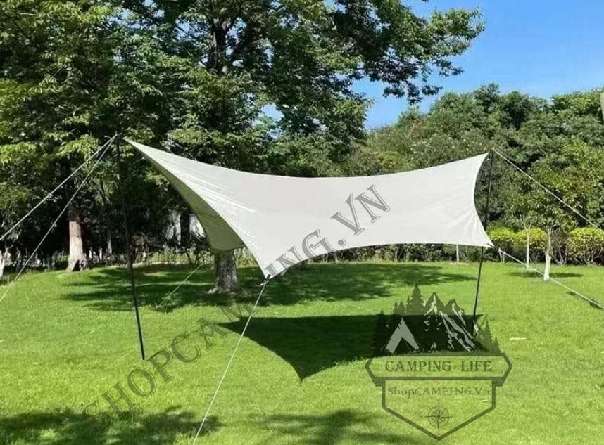 Bộ Tăng/ Tấm tăng Dã Ngoại Lục Giác Chống Thấm, Chống Nắng dành cho dã ngoại, cắm trại