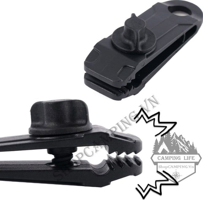 Kẹp nhựa ABS giữ tấm bạt lều cắm trại, kẹp cố định tăng lều bạt dã ngoại, phượt