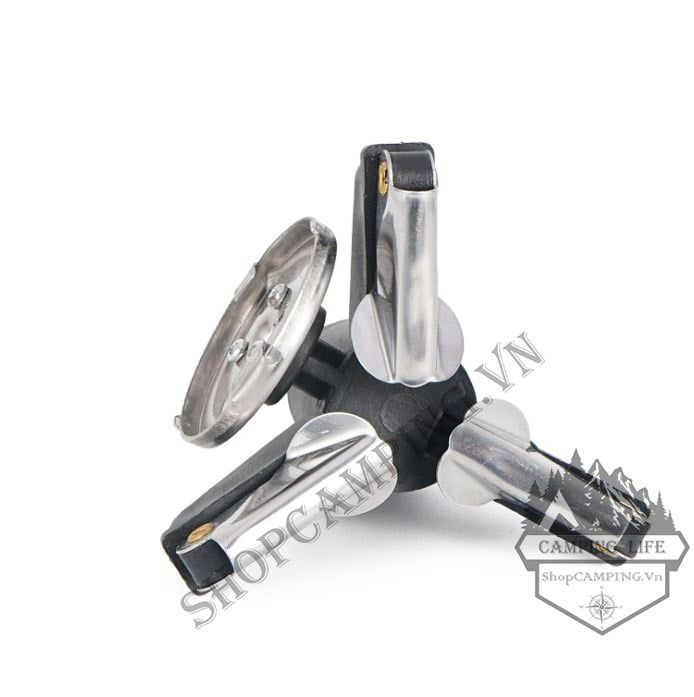 Đầu chuyển đổi bếp ga 3 chân từ đứng sang nằm gấp gọn siêu nhje tiện dụng