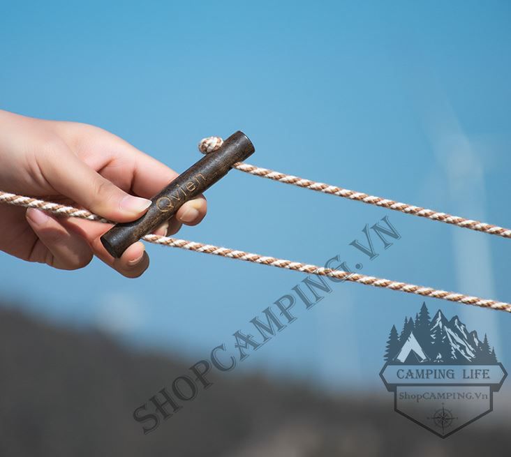 Dây căng lều,tăng dây dù cotton dành cho cắm trại glamping