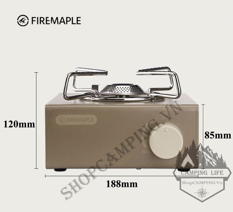 Bếp gas mini cắm trại dã ngoại FIRE MAPLE