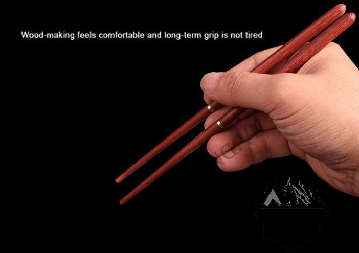 Đũa gỗ gấp gọn Sundick dành cho cắm trại dã ngoại