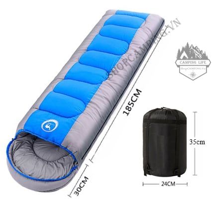 Túi ngủ du lịch ngoài trời cao cấp camel, túi ngủ văn phòng