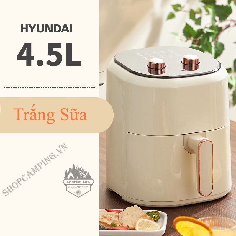 Nồi chiên không dầu Huyndai Dung tích 4.5L
