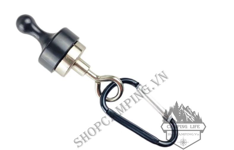 Móc khóa nam châm đa năng, bộ nam châm siêu hít cắm trại, dã ngoại