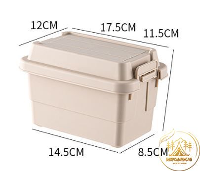 Hộp Đựng Đồ Nướng BBQ , Hộp Đựng Gia Vị Mini Tiện Lợi Cho Dã Ngoại Cắm Trại Ngoài Trời