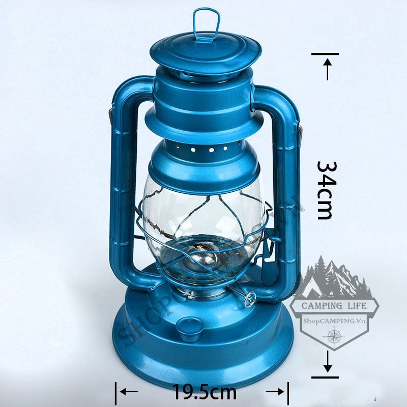 Đèn bão nhiều màu Decor trang trí nhà cửa, đèn cắm trại dã ngoại size siêu bự