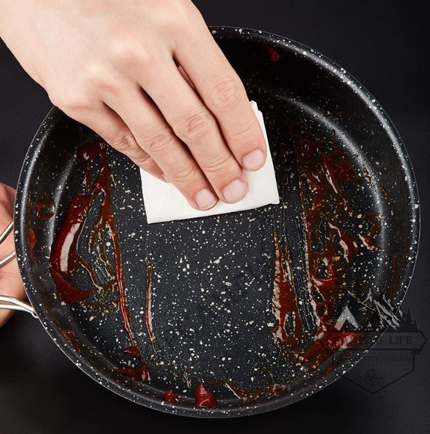 Chảo gấp gọn Sundick, chảo chống dính tiện dụng dành cho cắm trại dã ngoại