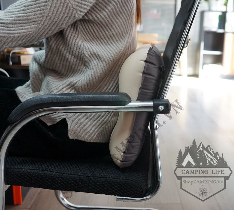 Gối hơi tự phồng Nobana dành cho cắm trại dã ngoại