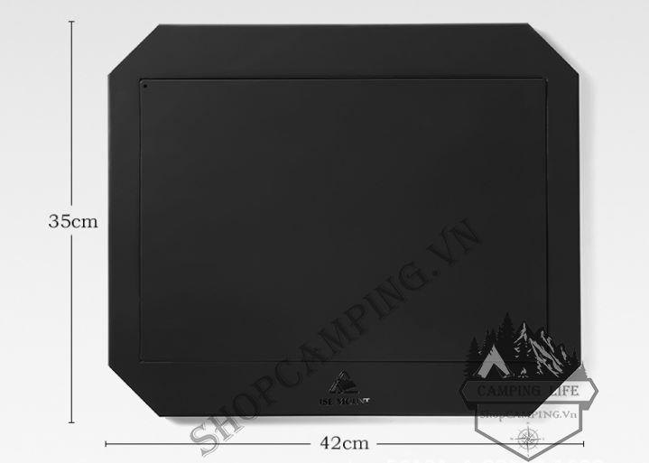 Bàn xếp hoặc kệ để đồ bằng sắt/ Túi đựng bàn/ Mặt gỗ của kệ
