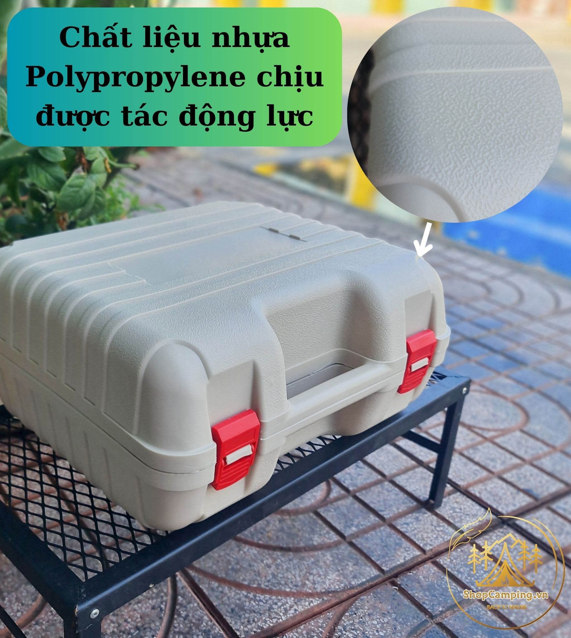 Hộp đựng bếp ga, Bình ga mini, Hộp bảo quản bếp ga di dộng cho dã ngoại