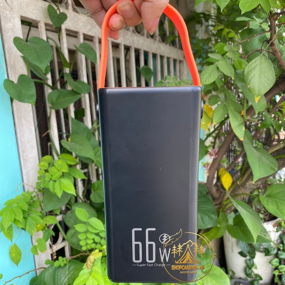 Sạc dự phòng 90000mAh siêu nhanh 66w, màn hình led đèn pin siêu sáng