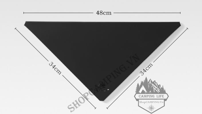Bàn xếp hoặc kệ để đồ bằng sắt/ Túi đựng bàn/ Mặt gỗ của kệ