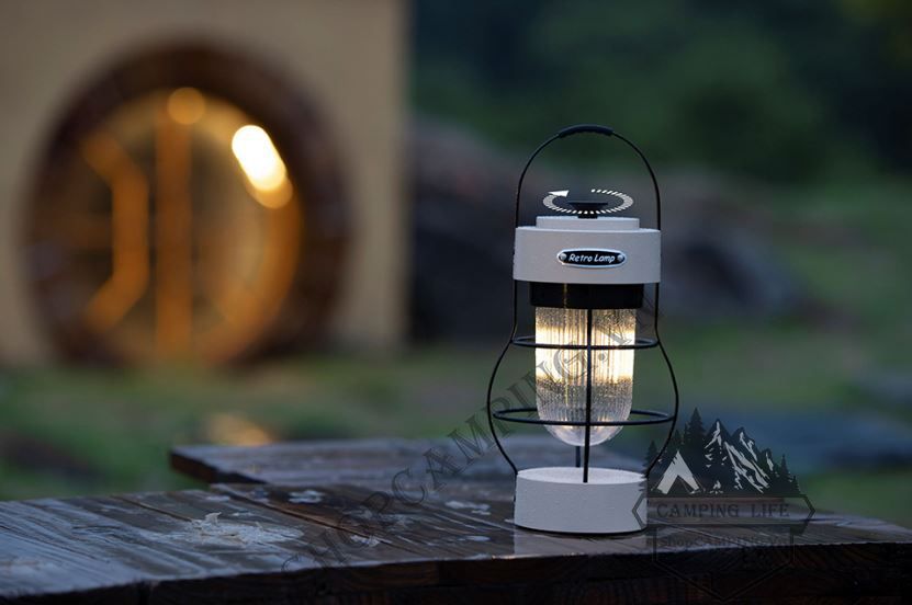 Đèn Retro Lamp L798 phong cách Vintage cổ điển giành cho cắm trại dã ngoại