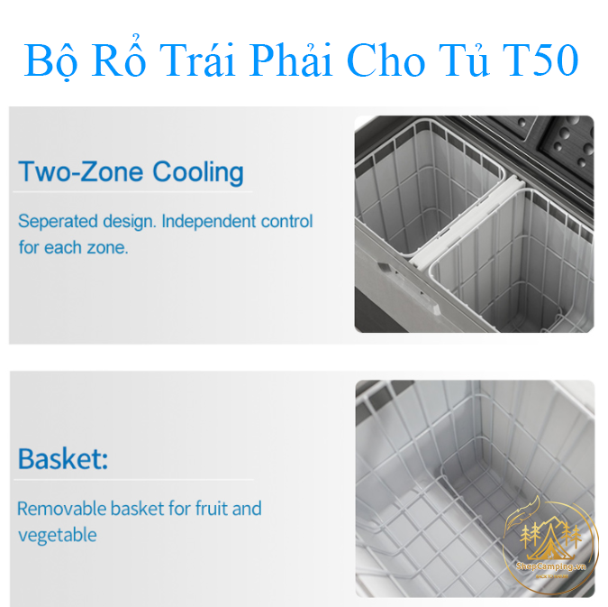 PHỤ KIỆN Tủ Lạnh ALPICOOL Dòng Tủ T Series (KHÔNG KÈM TỦ)