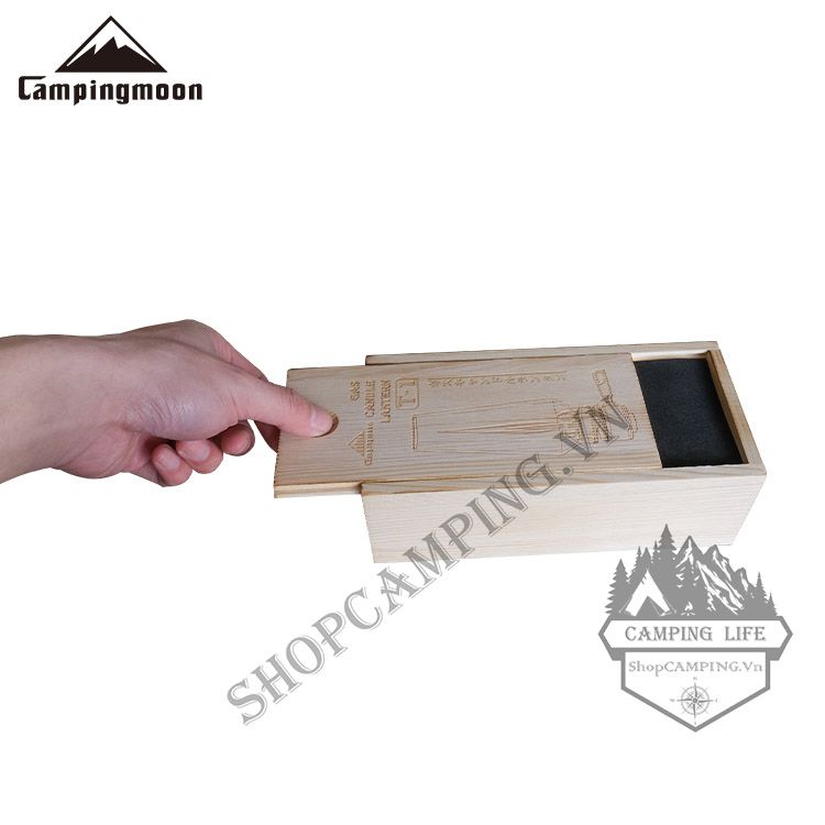 Đèn ga Campingmoon T1, đèn gas cắm trại du lịch dã ngoại dùng bình gas