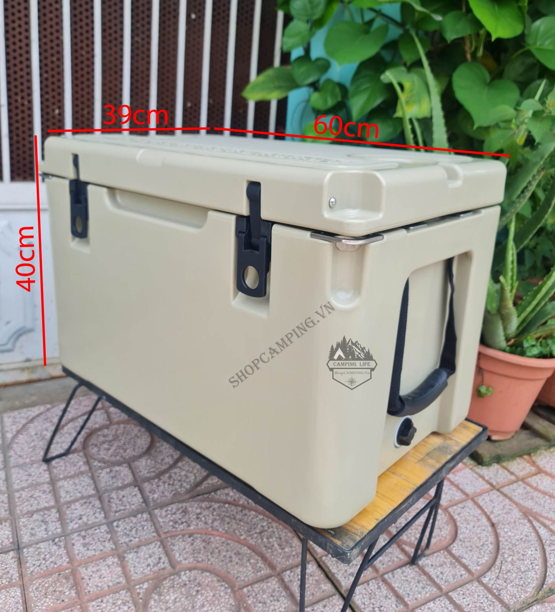 Thùng đá giữ nhiệt 35L BERJACK giữ lạnh 2-3 ngày dành cho cắm trại dã ngoại