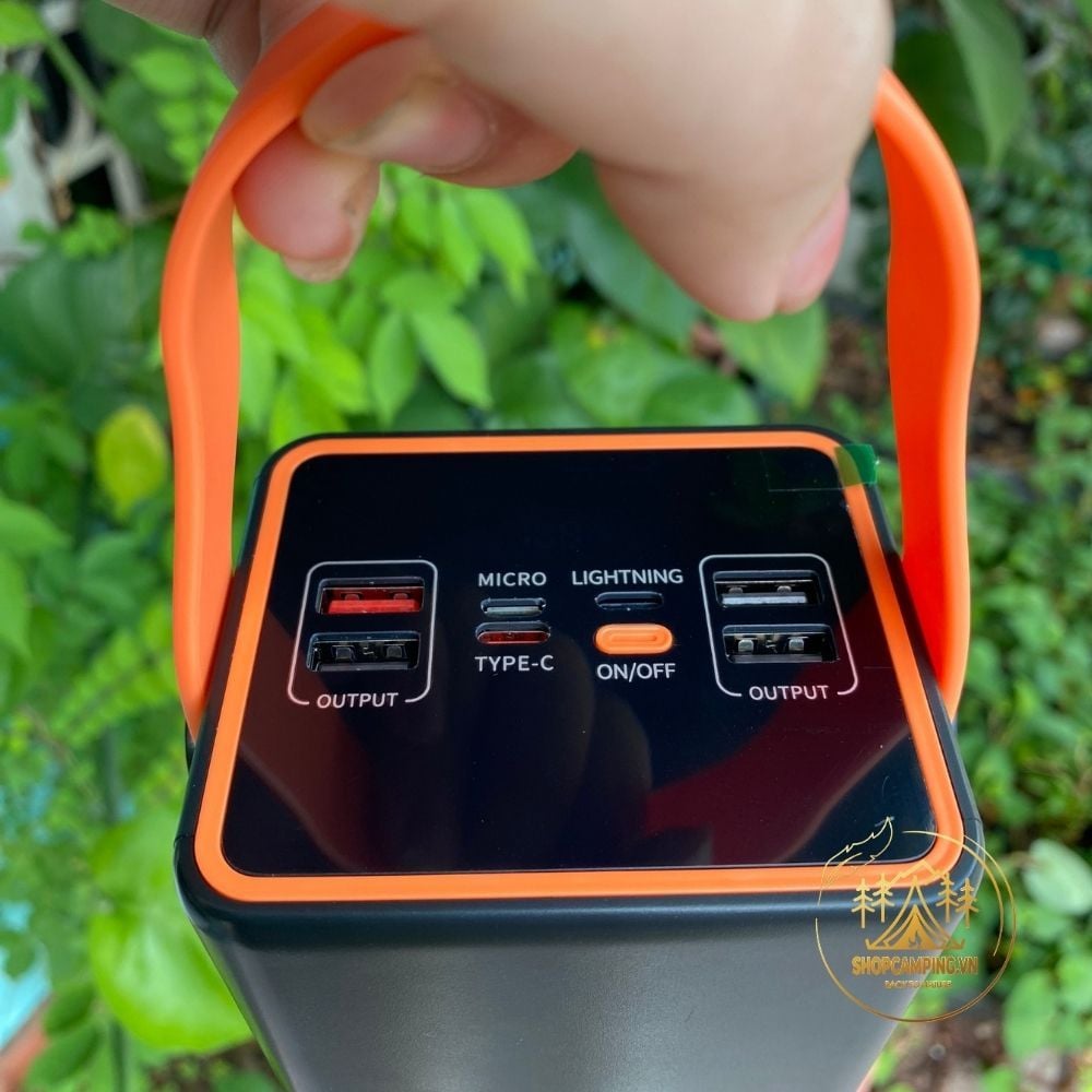 Sạc dự phòng 90000mAh siêu nhanh 66w, màn hình led đèn pin siêu sáng