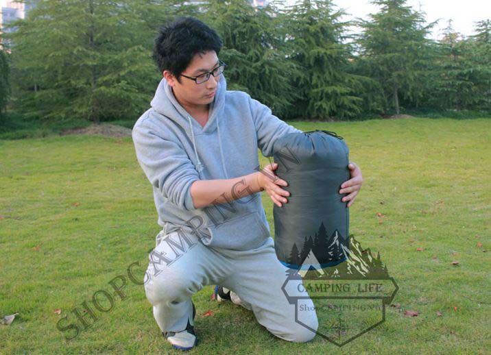 Túi ngủ du lịch ngoài trời cao cấp Flytop, túi ngủ văn phòng