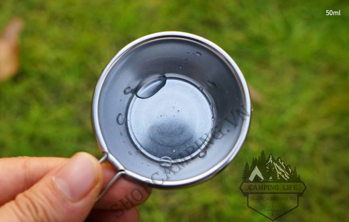 Bộ 6 ly inox 304 gấp gọn đa năng bỏ túi tiện dụng,ly uống nước du lịch gấp gọn.
