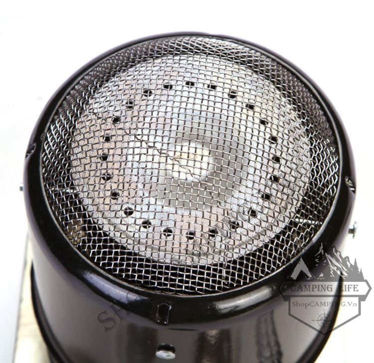 Bếp sưởi dầu kèm túi đựng, Đầu đốt bằng thép không gỉ di động gọn nhẹ dành cho cắm trại dã ngoại