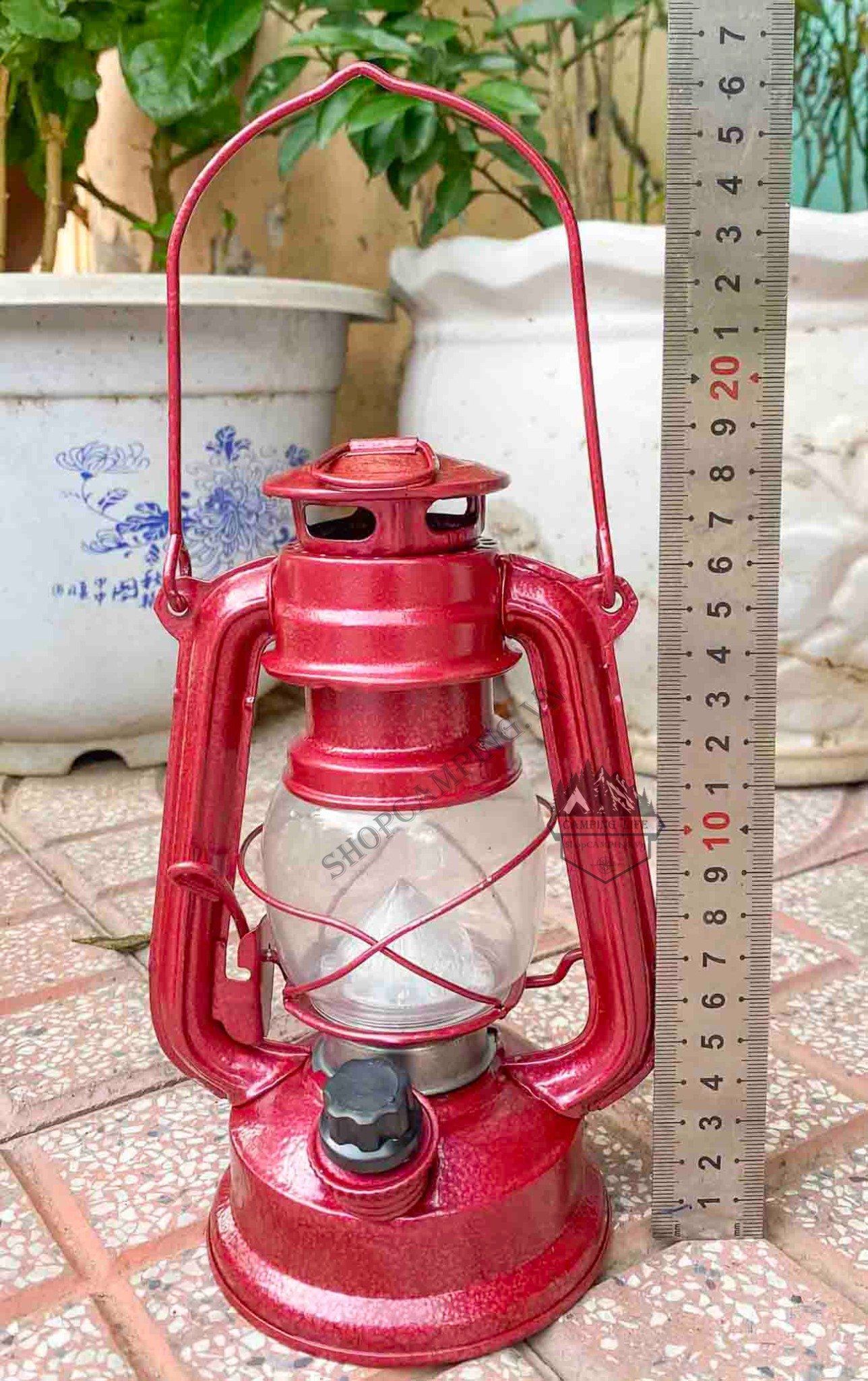 Đèn bão Led áng sáng trắng Decor trang trí nhà cửa, đèn cắm trại dã ngoại size nhỏ