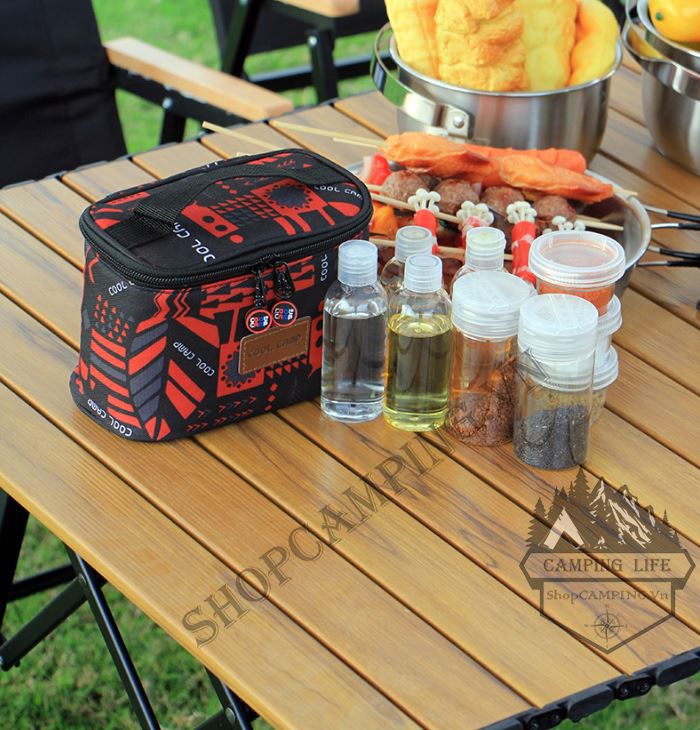 Bộ đựng gia vị Coolcamp cao cấp có túi