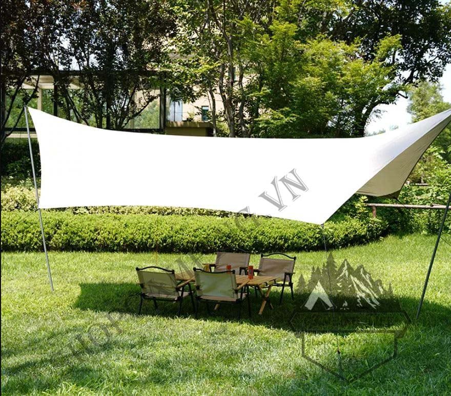 Bộ Tăng/ Tấm tăng Dã Ngoại Lục Giác Chống Thấm, Chống Nắng dành cho dã ngoại, cắm trại
